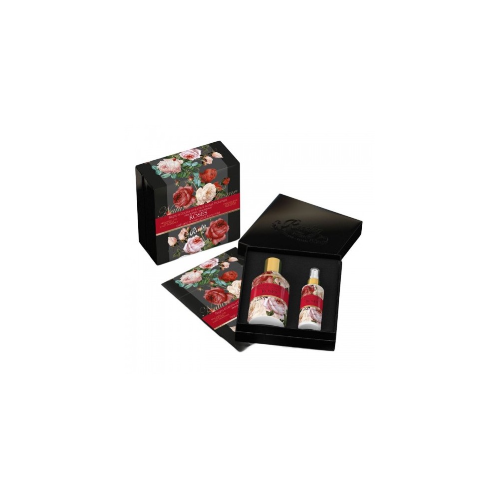 Rudy Nature & Arome Roses Bagno & Docciaschiuma 250 Ml + Acqua Profumata 100 Ml 
