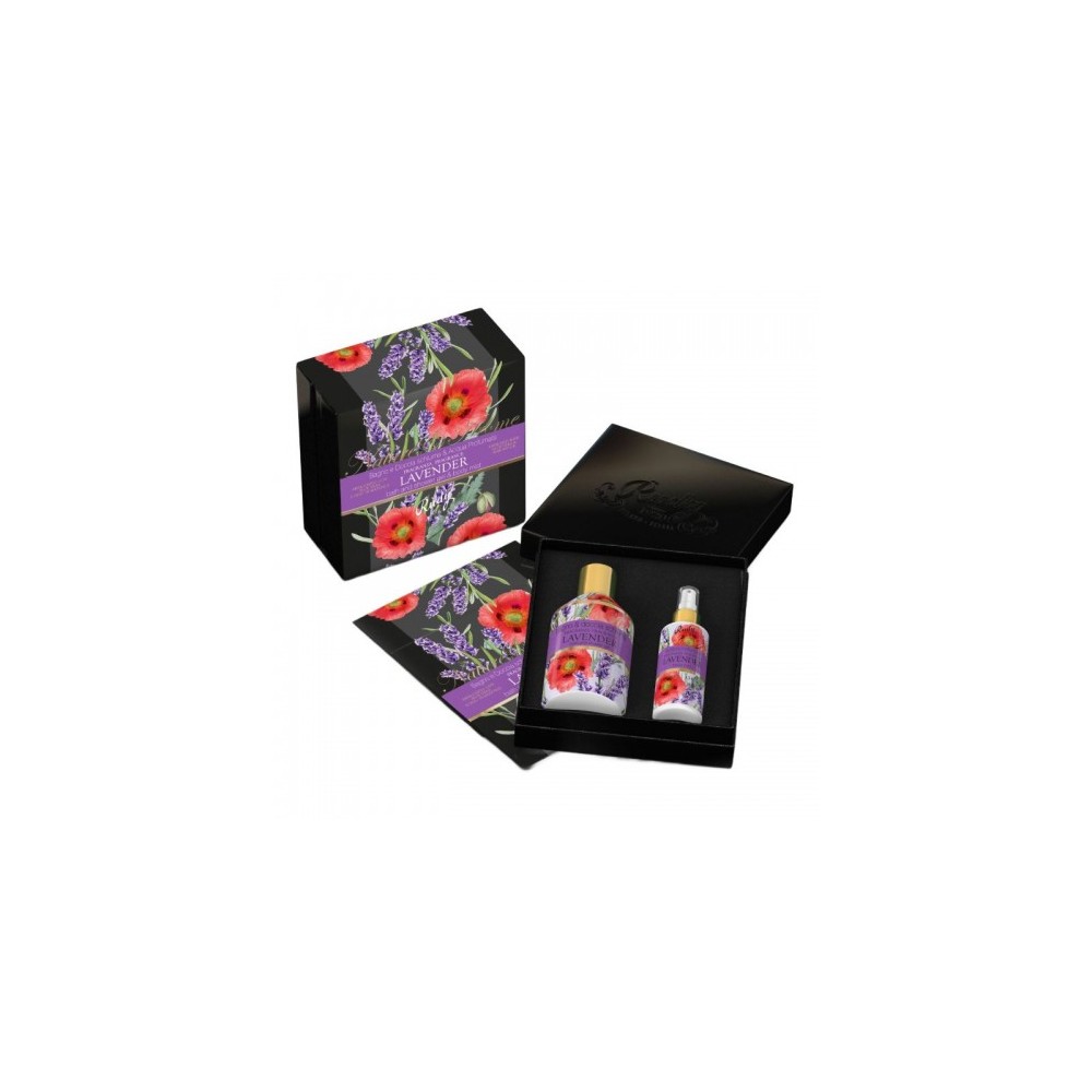 Rudy Nature & Arome Lavander Bagno & Docciaschiuma 250 Ml + Acqua Profumata 100 Ml 