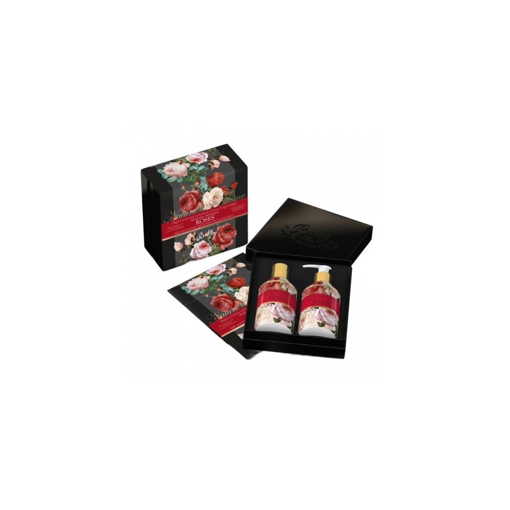 Rudy Nature & Arome Roses Crema Corpo & Mani + Bagno & Doccia Schiuma 250 Ml 