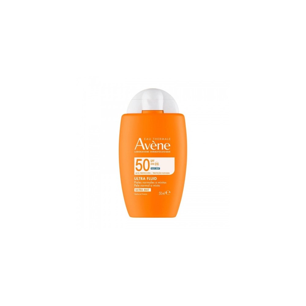Avene Ultra Fluid SPF50 Fluido Solare Invisibile Per Pelle Sensibile 50 Ml 