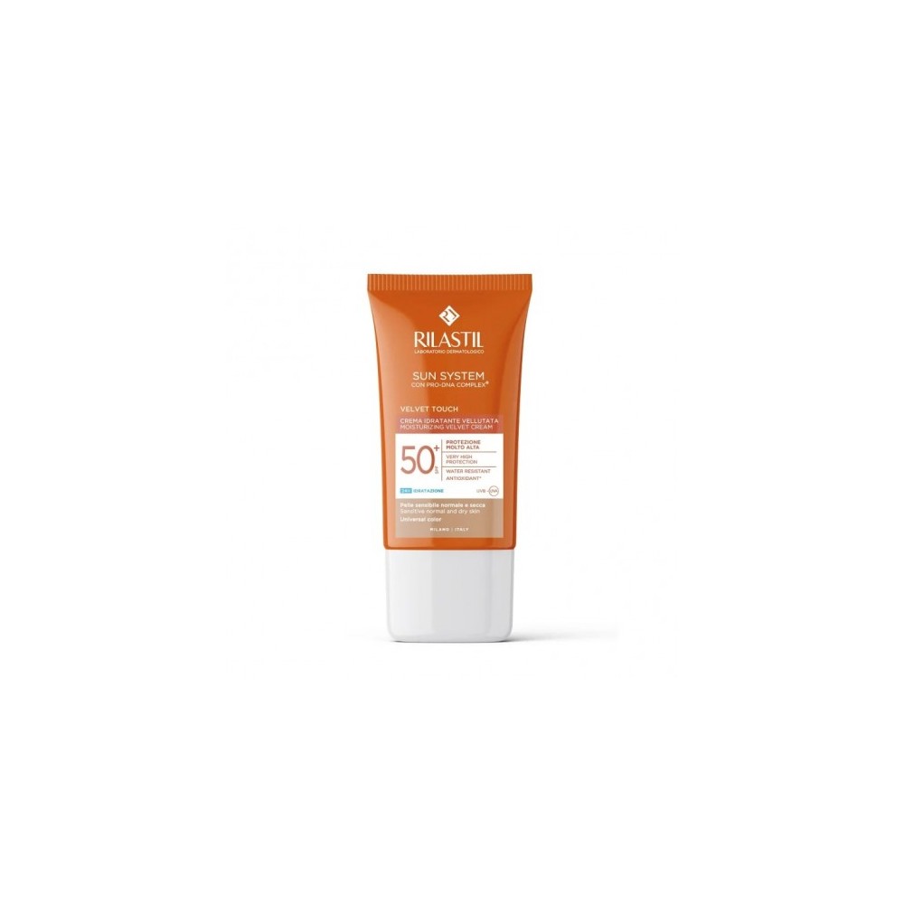 Rilastil Sun System Velvet Touch SPF50+ Crema Idratante Colorata 50 Ml 