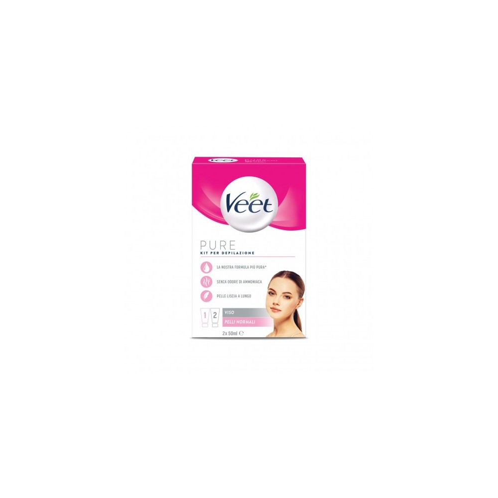 Veet Pure Kit Epilazione Viso Per Pelli Normali 