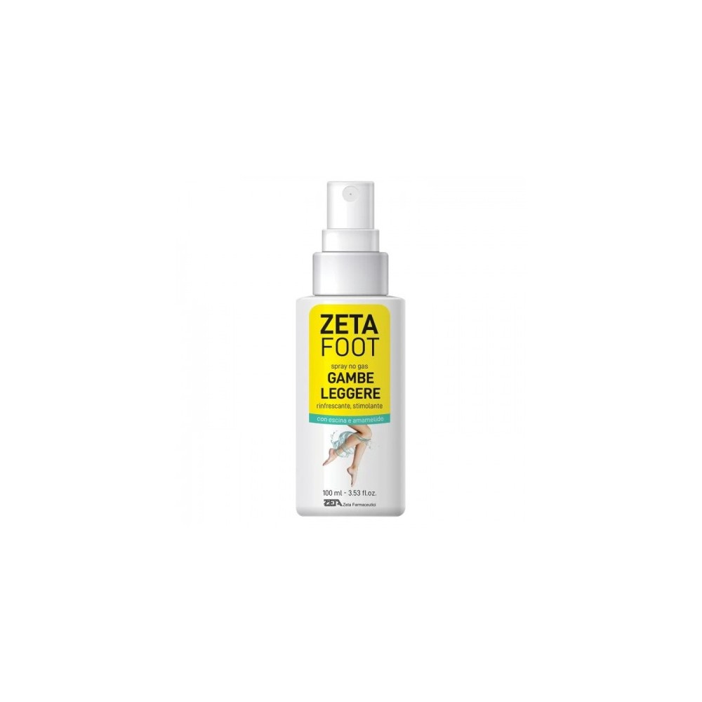 Zeta Farmaceutici Zeta Foot Spray No Gas Gambe Leggere 100 Ml 