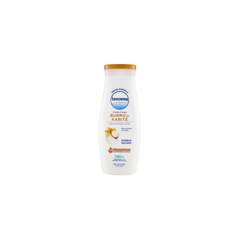 Leocrema Burro Di Karitè Crema Corpo Per Tutte Le Pelli 250 Ml 