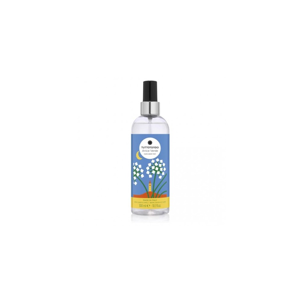 Tuttotondo Anice Verde Spray Corpo E Capelli 300 Ml 