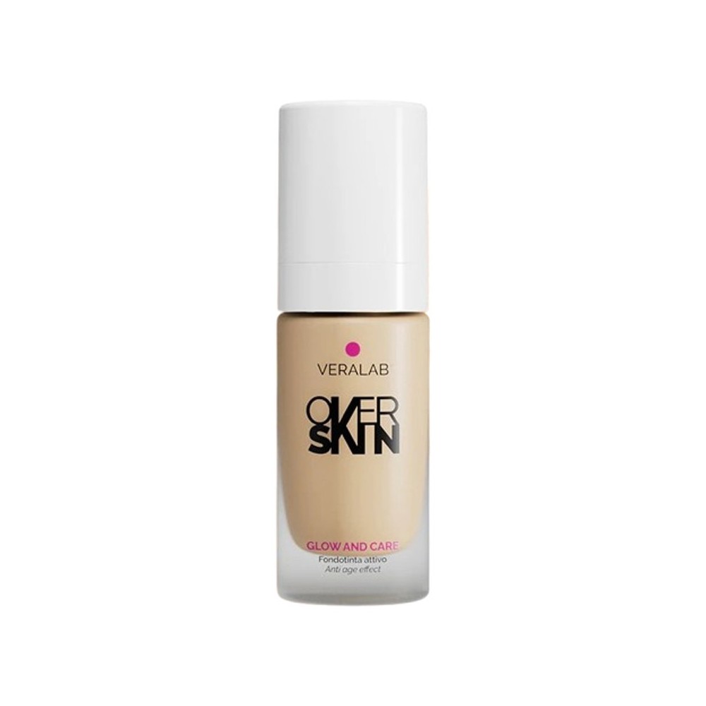 Veralab Overskin Glow And Care Fondotinta Attivo - 04 Cream 