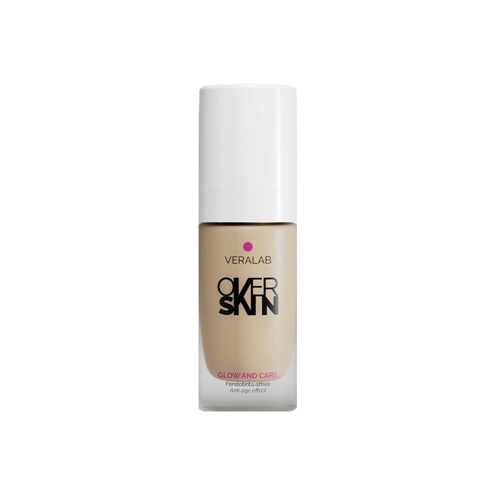 Veralab Overskin Glow And Care Fondotinta Attivo - 4.5 Brown Sugar 