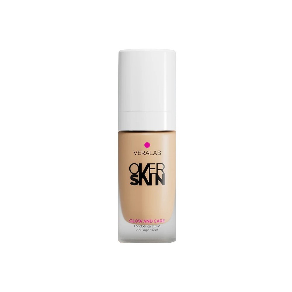 Veralab Overskin Glow And Care Fondotinta Attivo - 5.5 Caramel 
