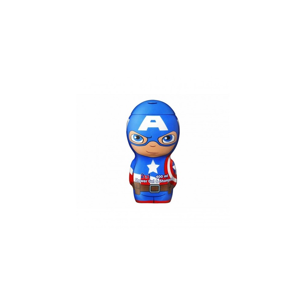 Airval Capitan America Gel Doccia Per Bambini 400 Ml 