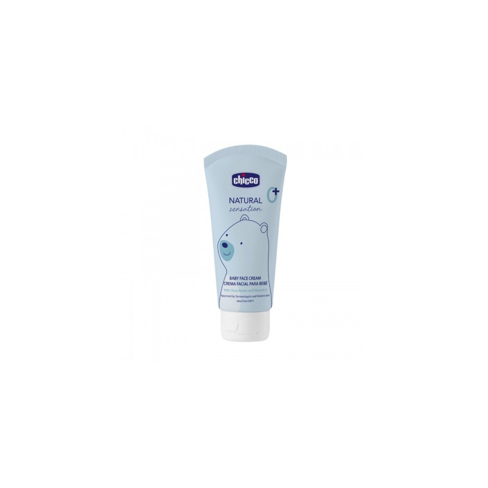 Chicco Natural Sensation Baby Face Cream Crema Viso 50 Ml 
