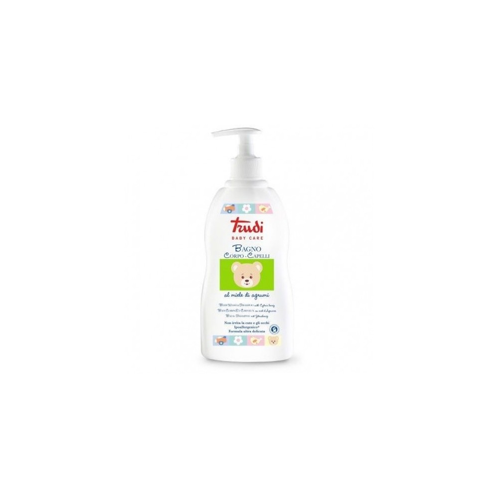 Trudi Bagno Corpo Capelli Bagnoschiuma Al Miele Di Agrumi 500 Ml 
