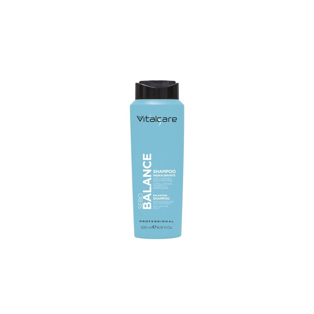 Vitalcare Sebo Balance Shampoo Riequilibrante Capelli Grassi 500ML 