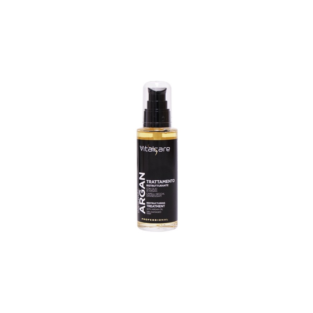Vitalcare Imperial Argan Trattamento Ristrutturante Capelli Secchi e Danneggiati 100ML 