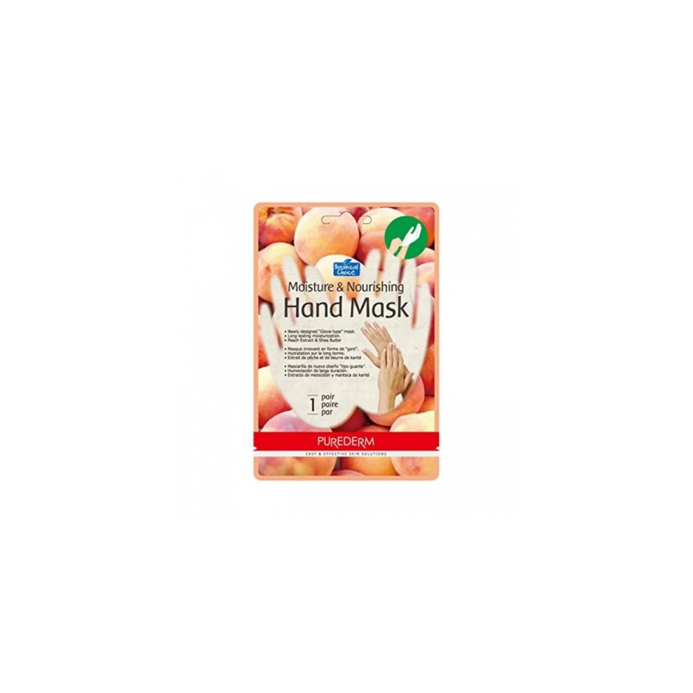 Purederm Moisture & Nourishing Maschera Mani Alla Pesca 