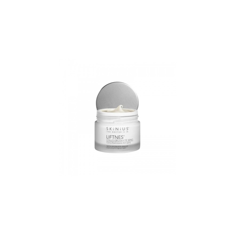 Skinius Liftnes Crema Per Collo Seno E Décolleté Rigenerante Antirughe 50 Ml 