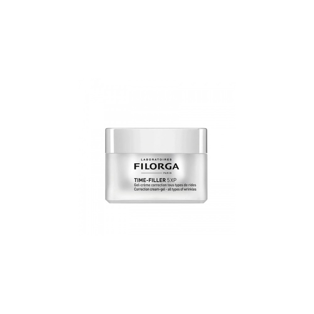 Filorga Time-Filler 5 XP Crema Gel Crema Correttiva Per Rughe, Viso E Collo 50 Ml 