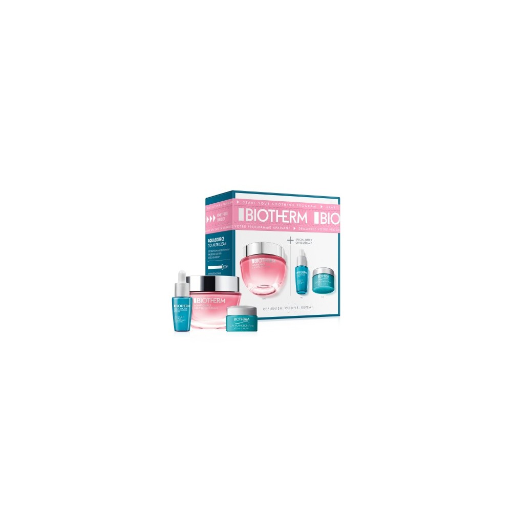 Biotherm Aquasource Cica Routine Set Cofanetto Lenitivo 