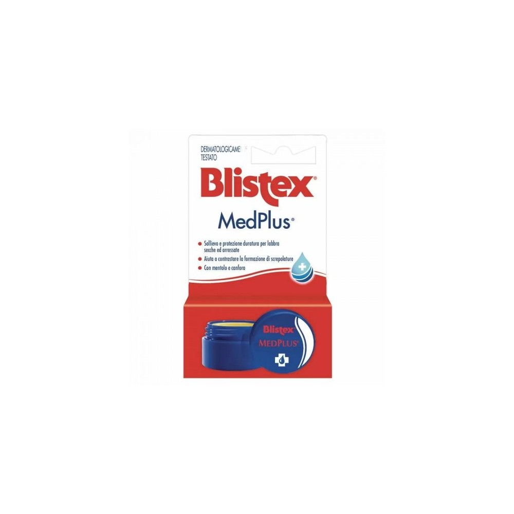 Blistex Med Plus Vasetto Balsamo Labbra 7 G 