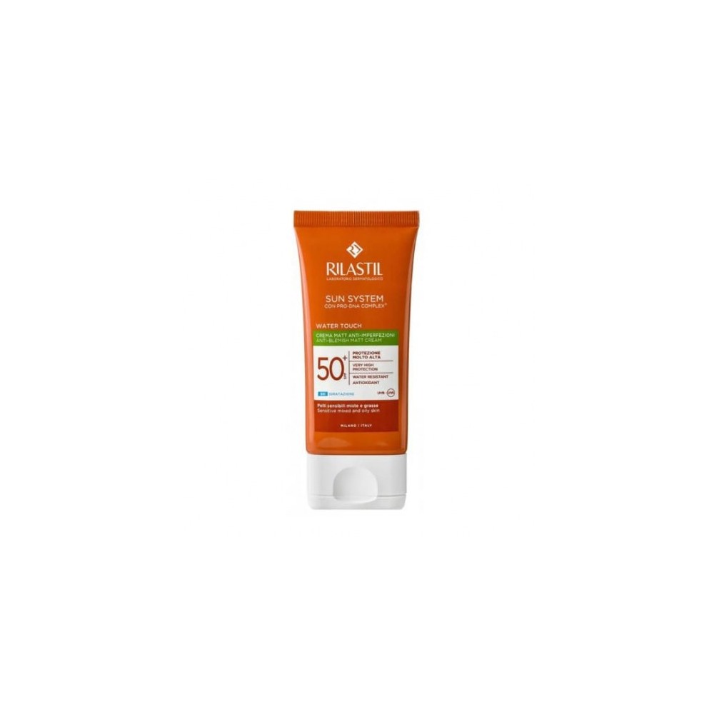 Rilastil Sun System Water Touch SPF50+ Crema Matt Anti-Imperfezioni Colorata 50 Ml 
