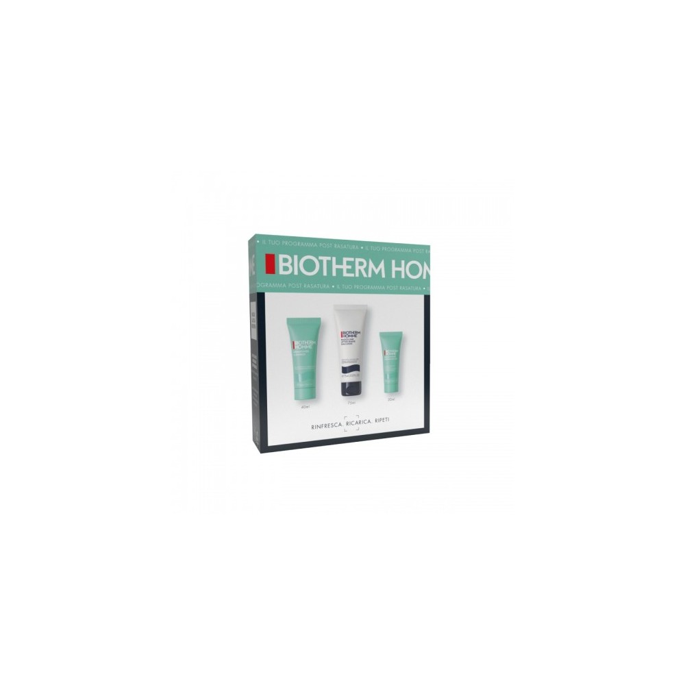 Biotherm Programma Post Rasatura Detergente + Emulsione Dopobarba + Gel Idratante 