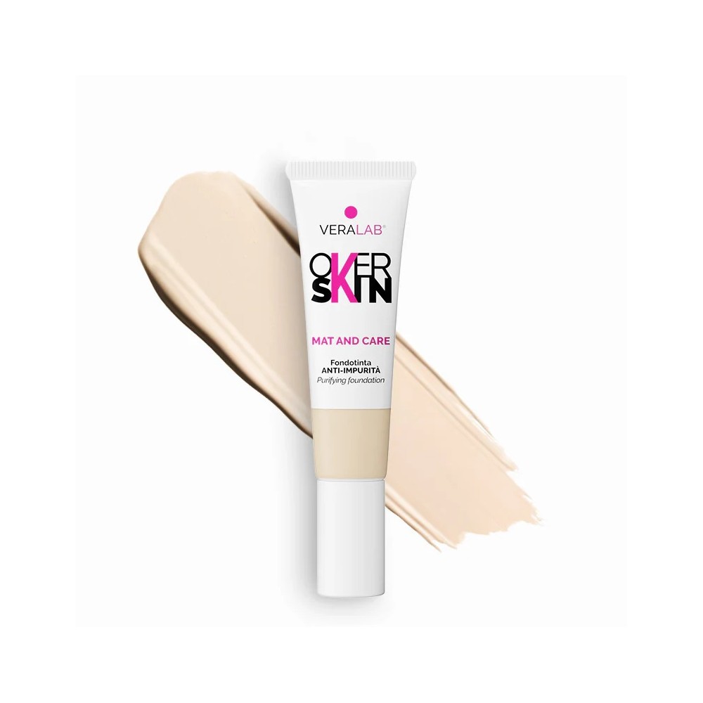 Veralab Overskin Mat And Care Fondotinta Anti-Impurità - 1,5 Silk 