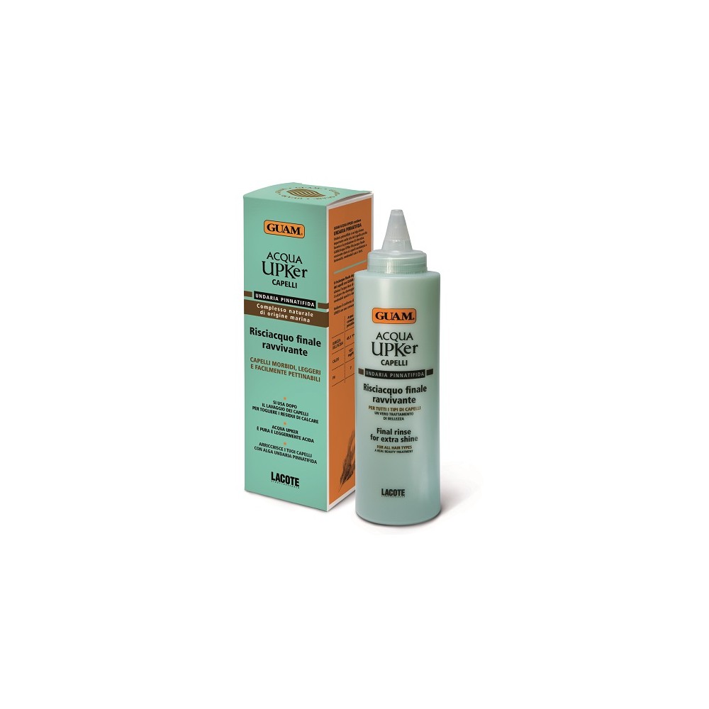 Guam Upker Acqua Capelli Risciacquo Finale Ravvivante 400ML 