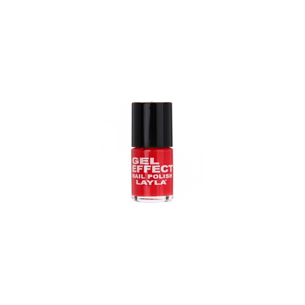 Layla Smalto Per Unghie Gel Effect 05 Coral Red 