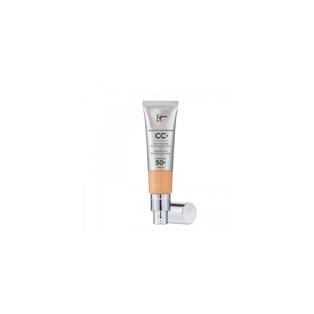 It Cosmetics CC+ Full Coverage Cream SPF50+ Fondotinta Fluido Neutral Tan 