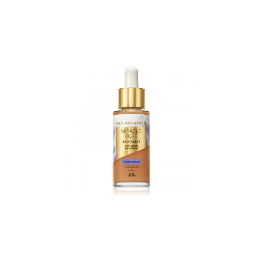 Max Factor Miracle Pure Skin Reset Siero Fondotinta N. 80-85 Medium 