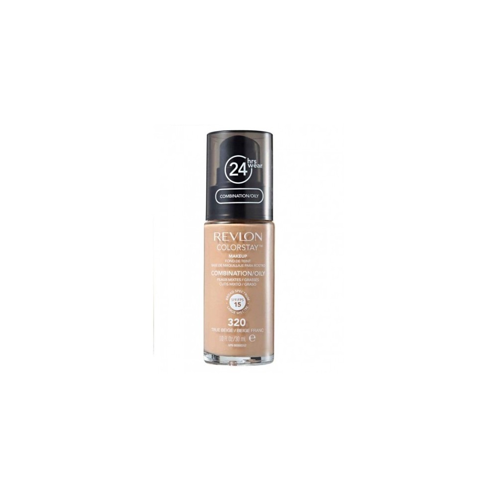 Revlon Colorstay Fondotinta 24 Ore Pelli Miste E Grasse 30 Ml True Beige 