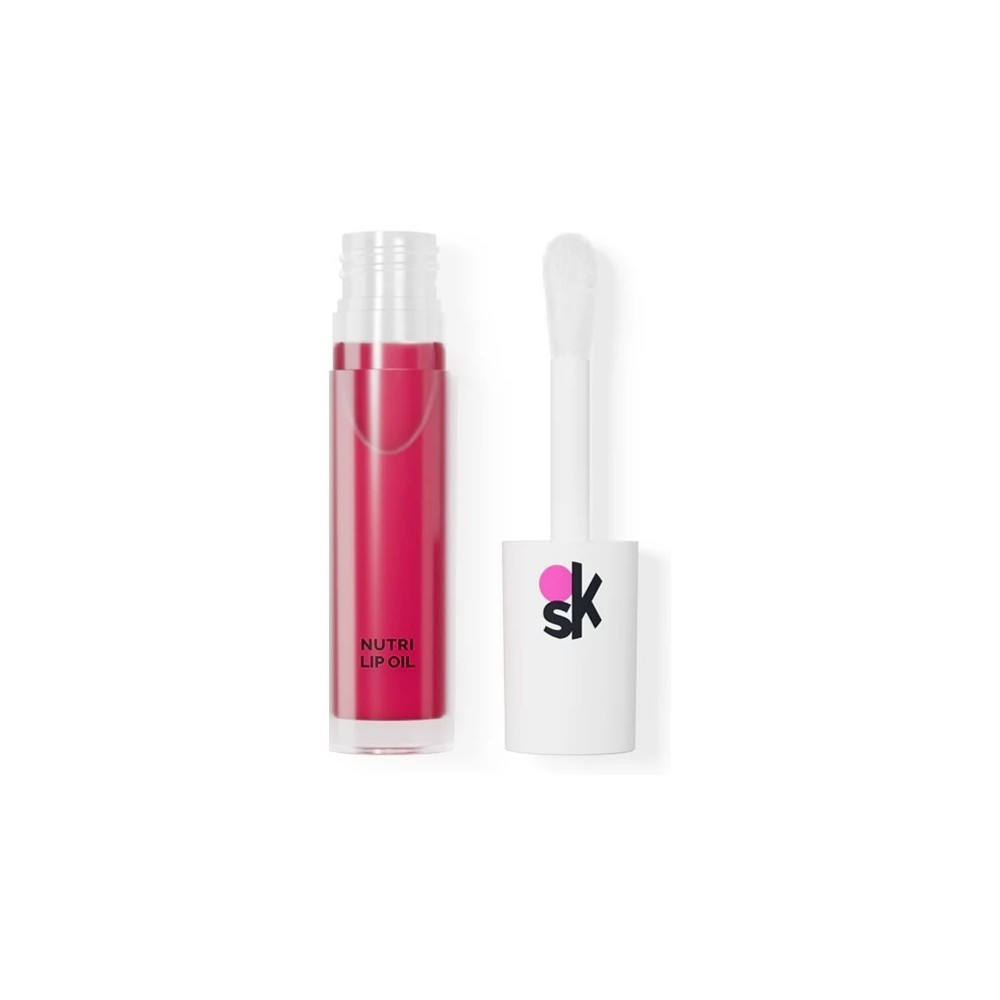 Veralab Overskin Nutri Lip Oil Kissable Olio Labbra Nutriente Colorato - 01 Cherry 