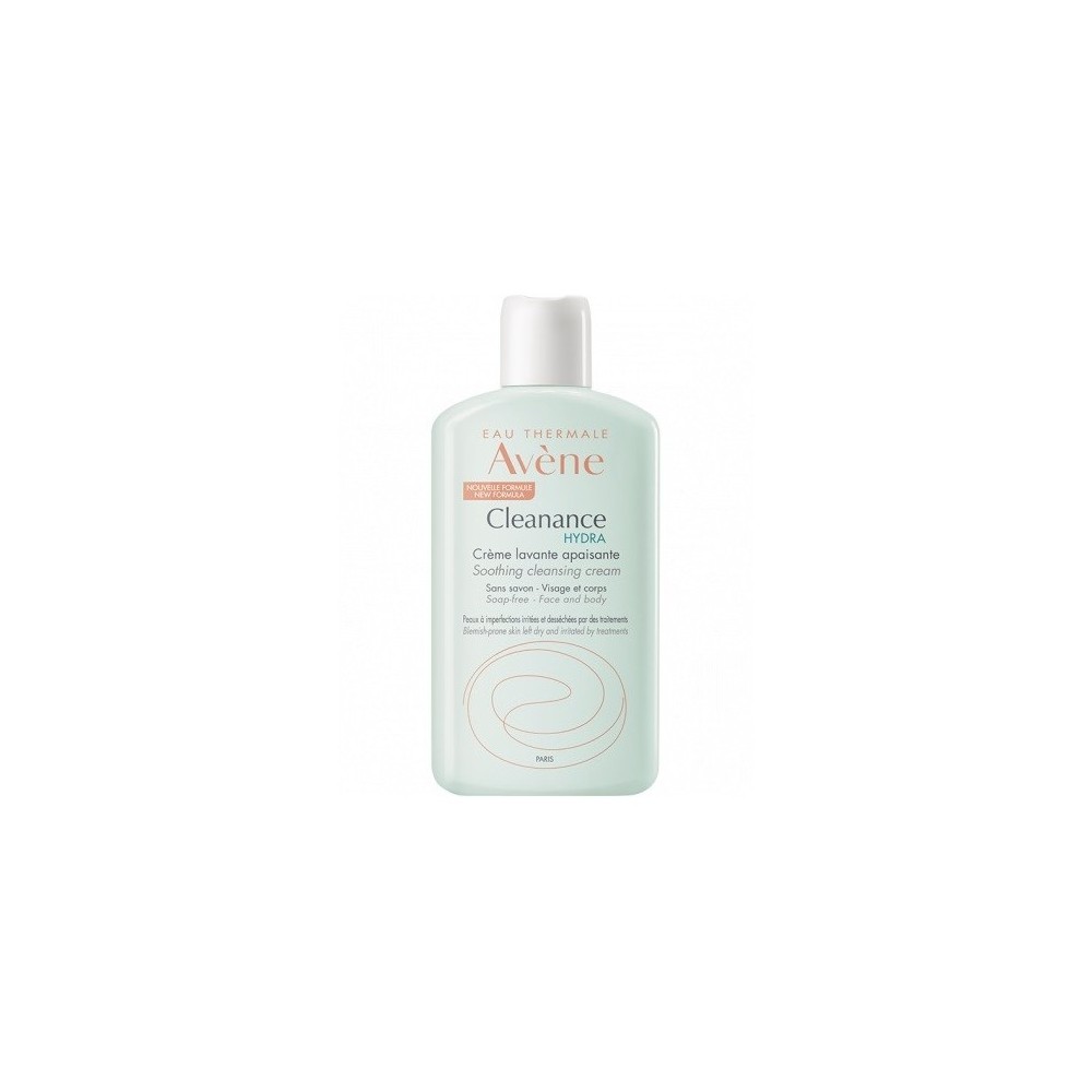 Avene Cleanance Hydra Crema Detergente Lenitiva Per Pelle Secca E Sensibile 200ML 