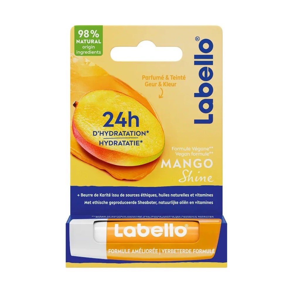 Labello Balsamo Labbra Colorato Mango Shine 