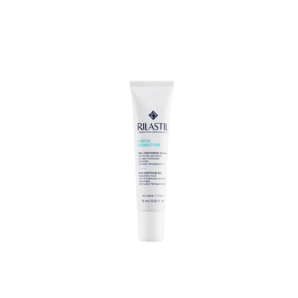 Rilastil Aqua Sensitive Gel Contorno Occhi 15 ml 