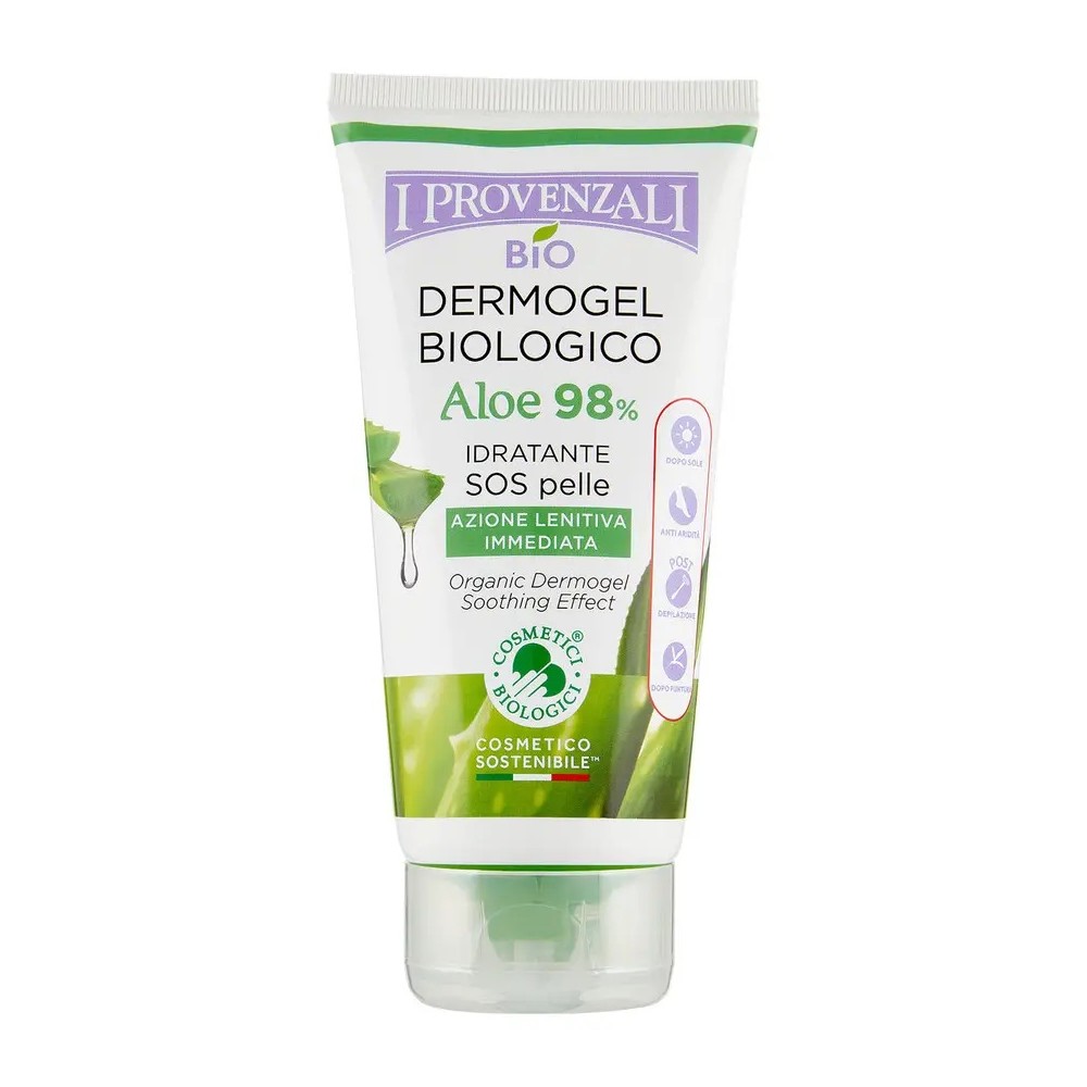 I Provenzali Dermogel Biologico Aloe 98% Lenitivo 150 ml 