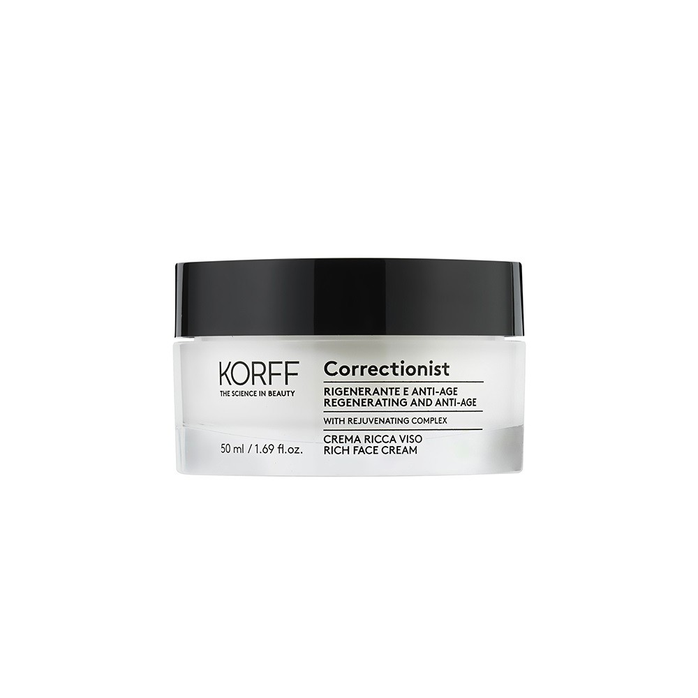 Korff Correctionist Crema Ricca Viso Rigenerante e Anti-Age 50ML 