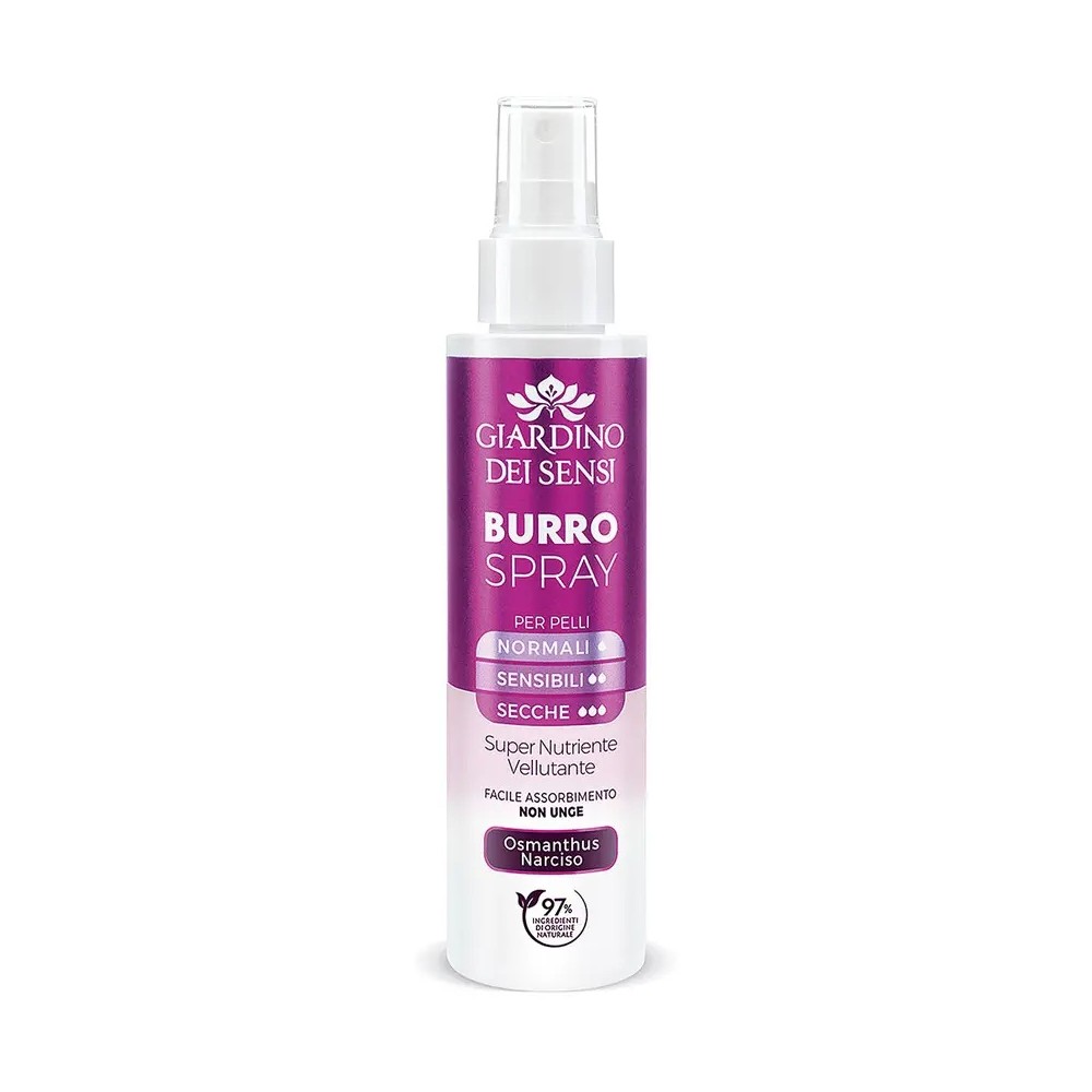 Giardino Dei Sensi Burro Spray Nutriente E Vellutante Osmanthus E Narciso 150 ml 