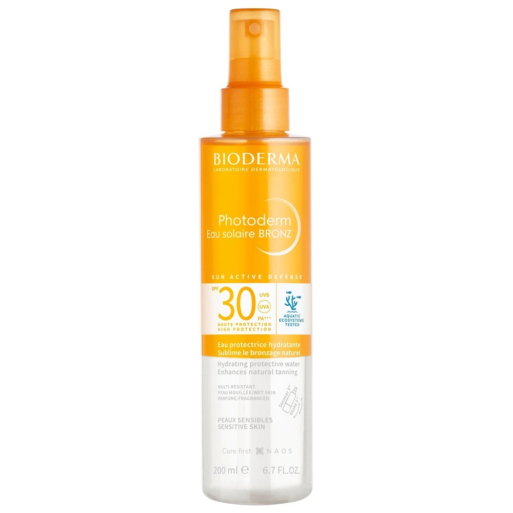 Bioderma Photoderm Eau Solaire Bronz SPF30 Acqua Solare Spray 200 ml 