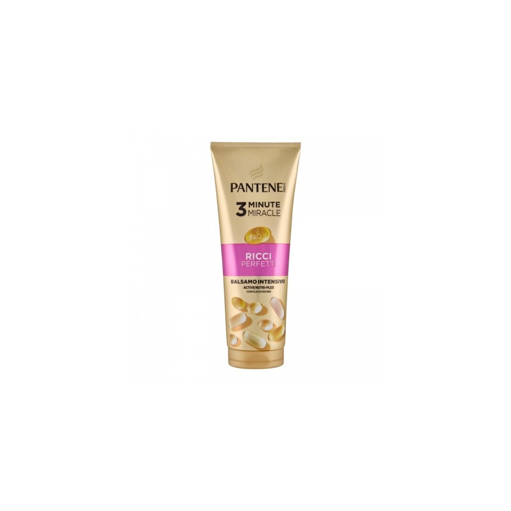 Pantene Pro-V 3 Minute Miracle Ricci Perfetti Balsamo Intensivo 220 Ml 