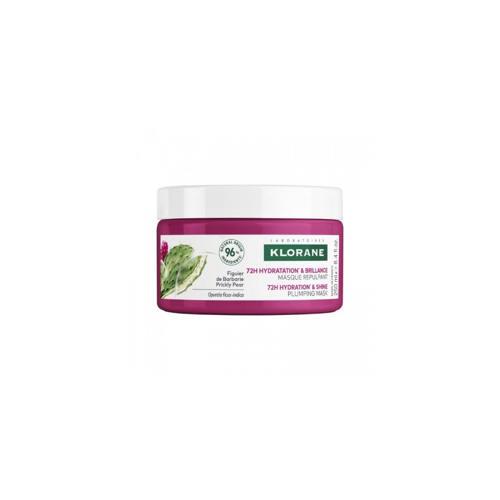 Klorane Fico D'India Maschera Rimpolpante Per Capelli 250 Ml 