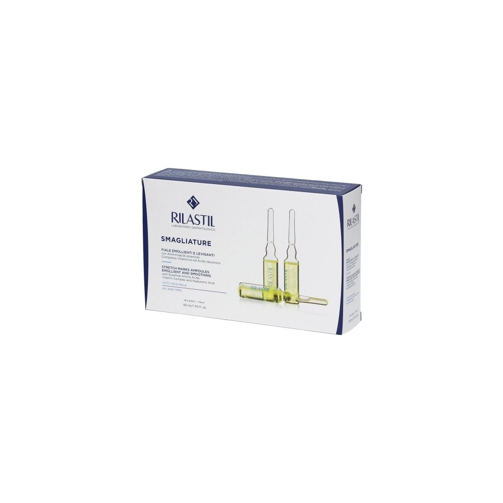 Rilastil Smagliature Trattamento Urto Per Le Smagliature 10 Fiale Da 5 Ml 