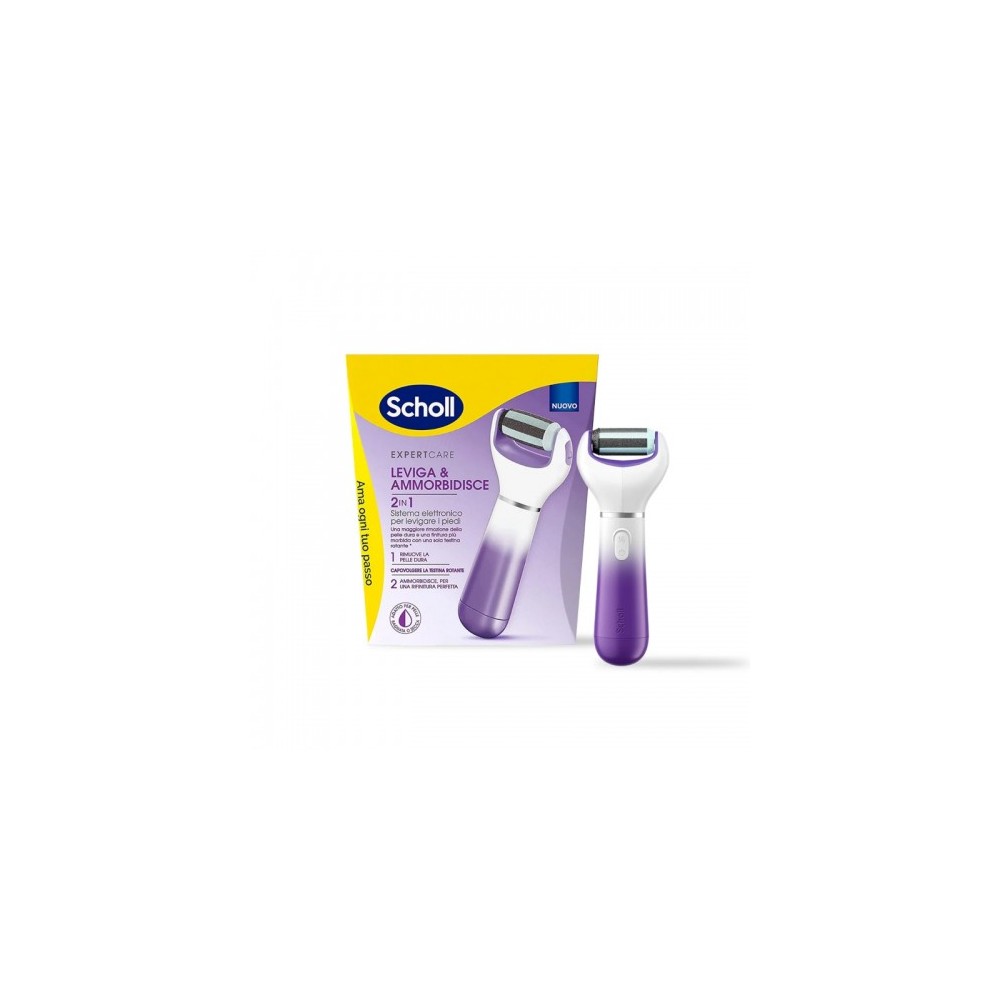 Scholl Expert Care Leviga & Ammorbidisce 2In1 Sistema Elettronico Per I Piedi 