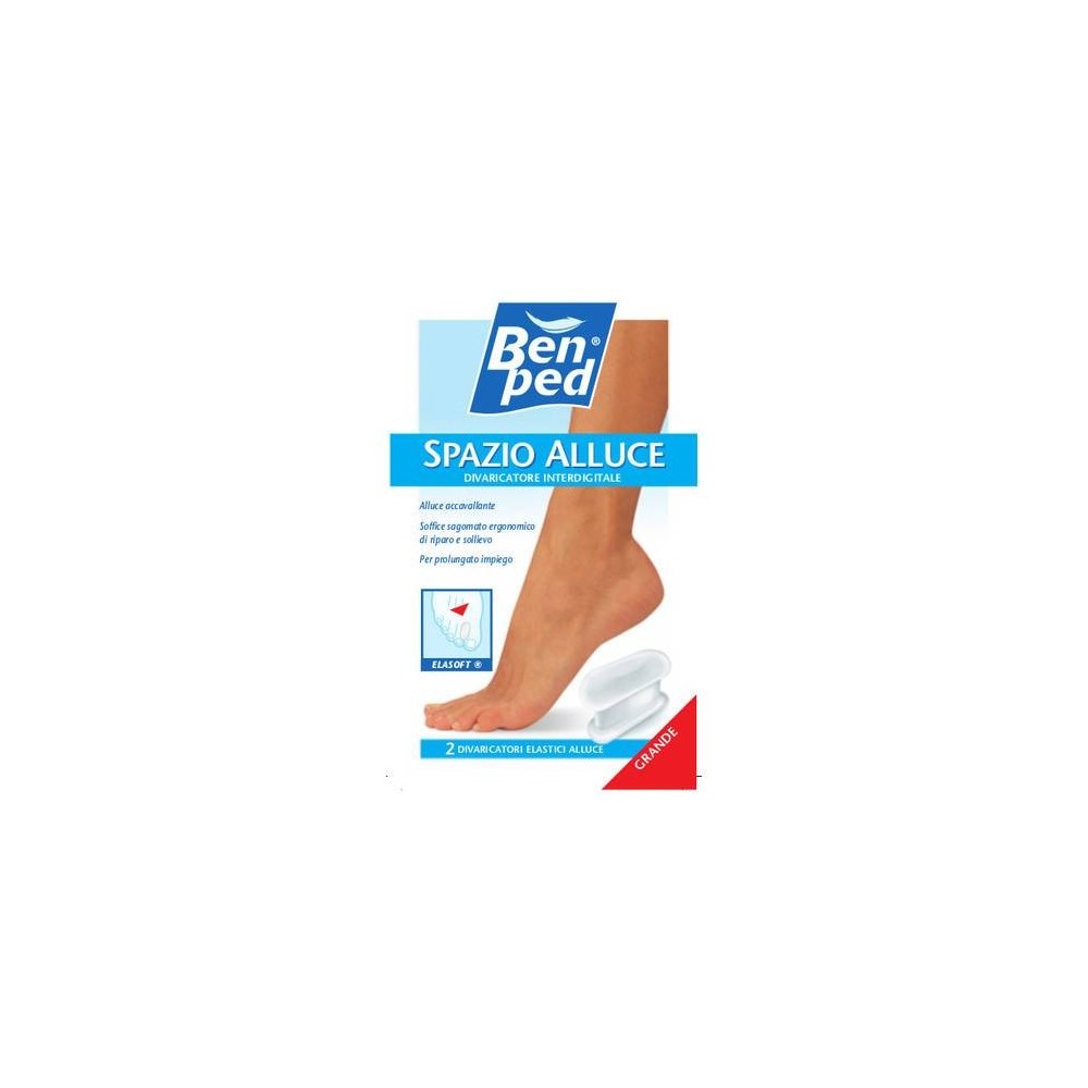 Sixtem Life Benped Spazio Alluce 2 Divaricatori Per Alluce Taglia Grande 