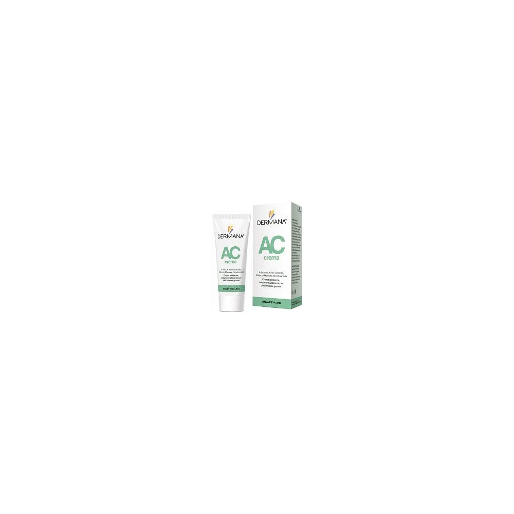 Dermana Ac Crema Idratante Sebonormalizzante Ideale Per Pelli Miste E Grasse 40 Ml 