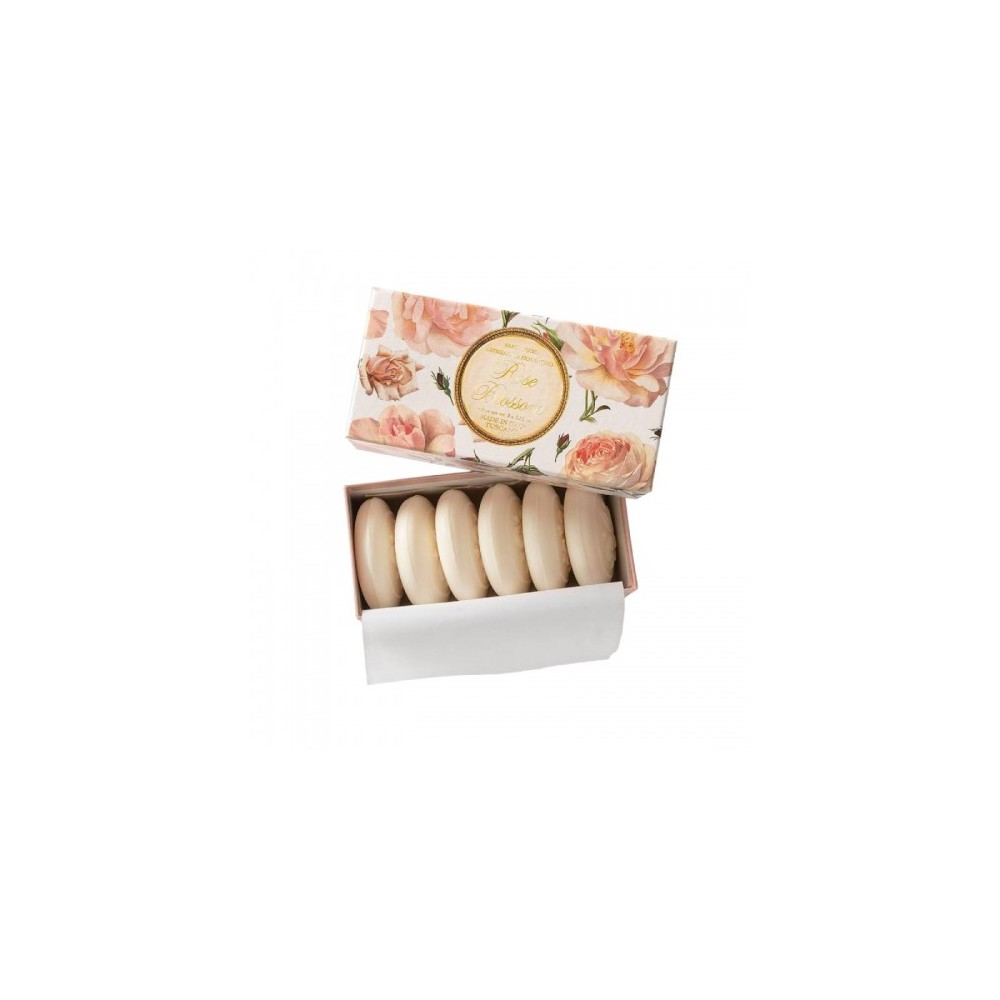 Saponificio Artigianale Fiorentino Rose Blossom Set Saponi Artigianali 6x50 G 