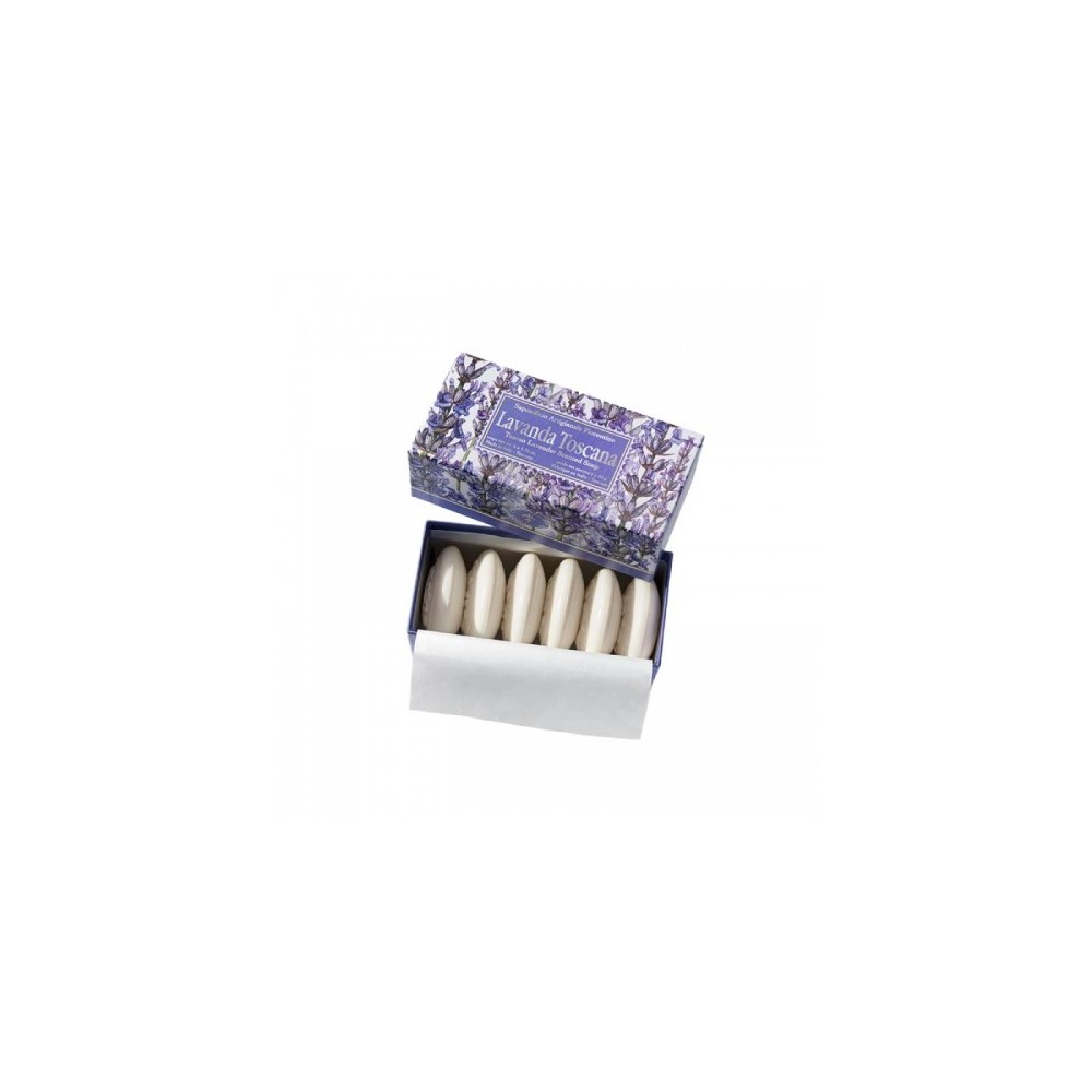 Saponificio Artigianale Fiorentino Lavanda Di Toscana Set Saponi Artigianali 6x50 G 