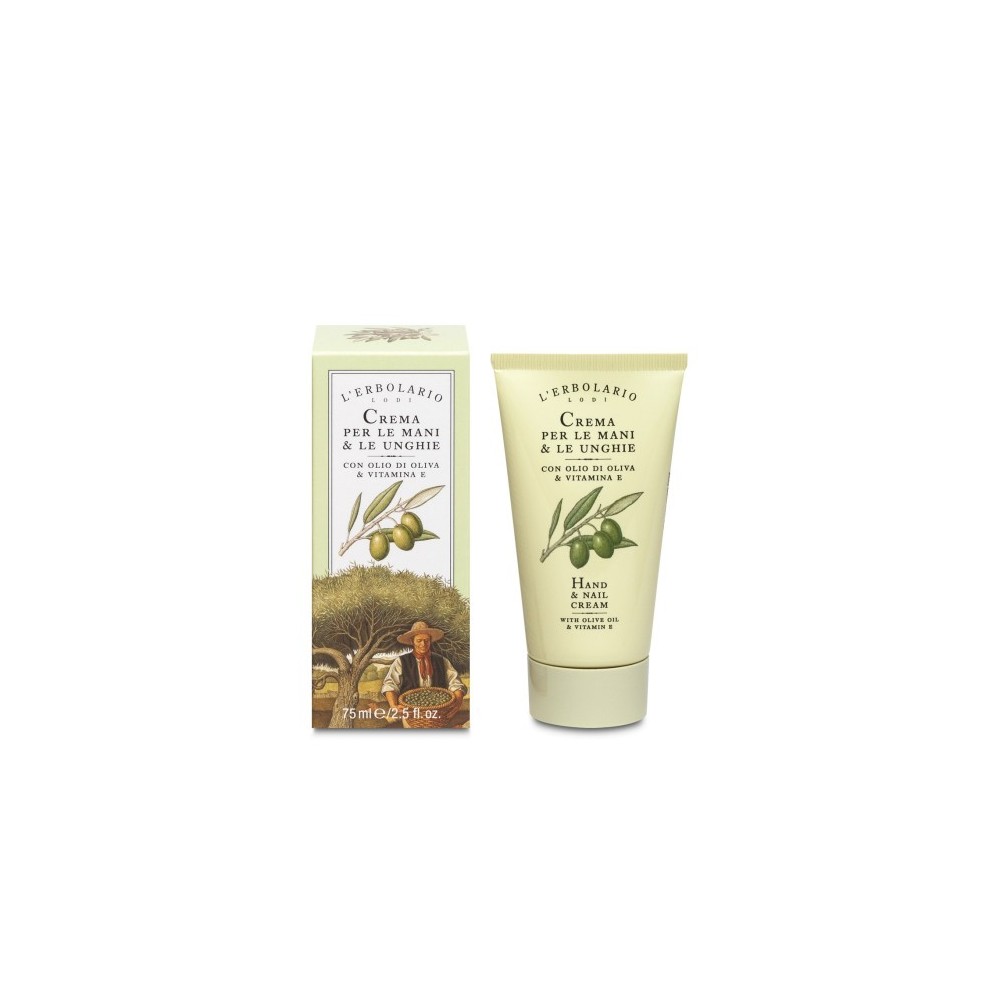 L'Erbolario Crema Mani Ed Unghie All'Olio D'Oliva 75 Ml 