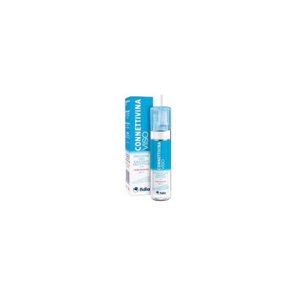 Fidia Farmaceutici Connettivina Viso Emulsione Nutriente Con Acido Ialuronico 50 Ml 