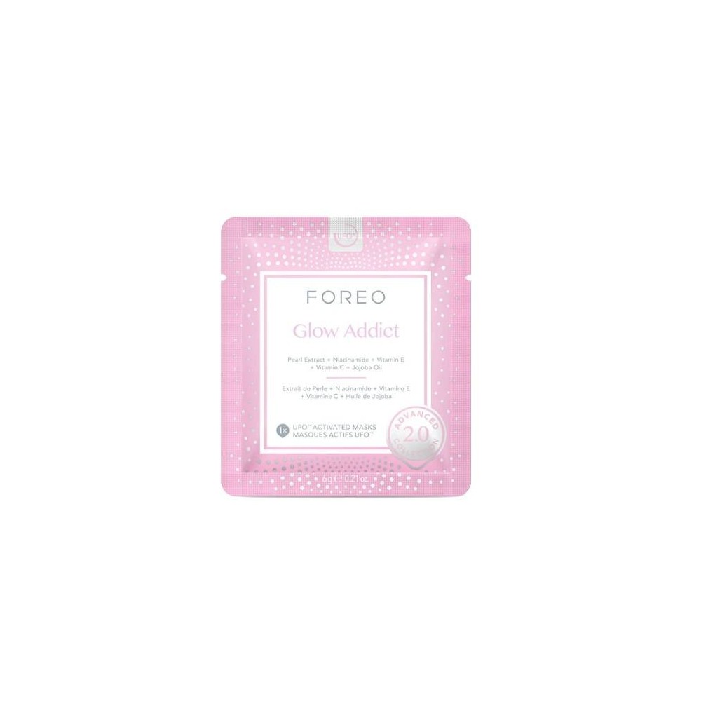 Foreo Glow Addict 2.0 6 Maschere Illuminanti Per UFO 