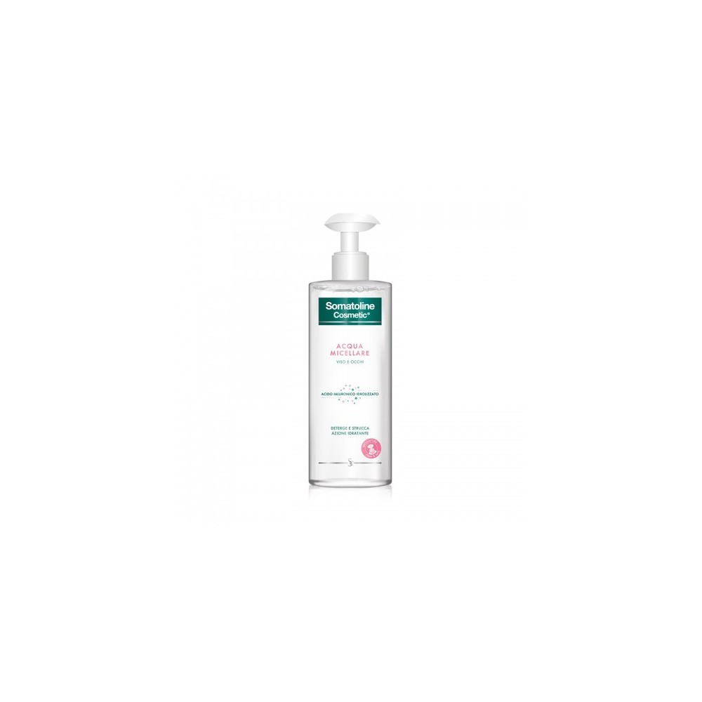 Somatoline Acqua Micellare Detergente E Struccante Per Viso E Occhi 400 Ml 
